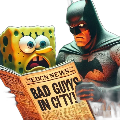 comic book art, concept art, 3d render, cartoon transparent PNG cut-out
