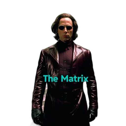 jacket, robot, mask, cyberpunk transparent PNG cut-out