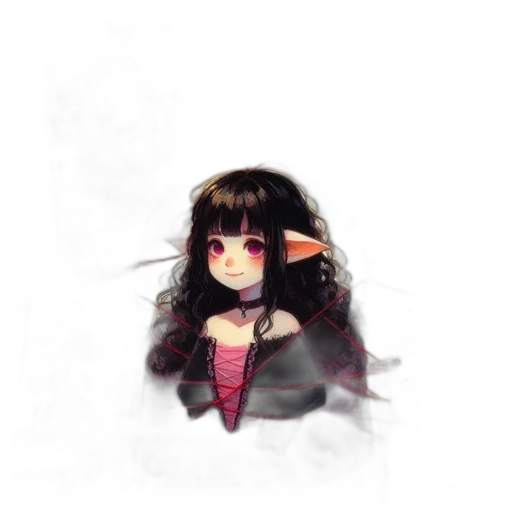 dragon, creature, staff, mask transparent PNG cut-out