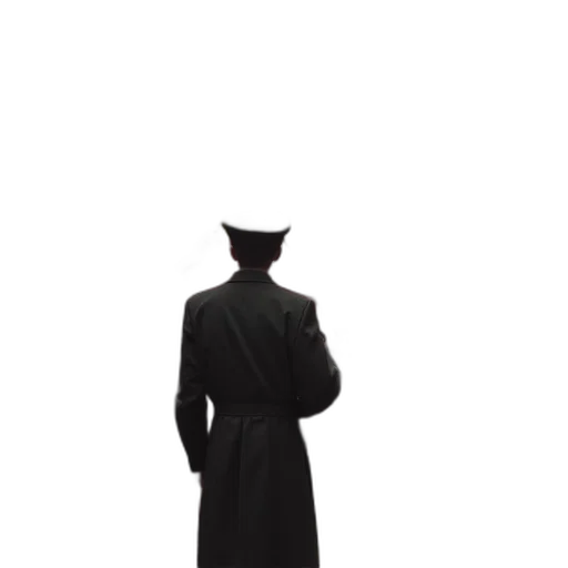 hat, staff, jacket, mask transparent PNG cut-out