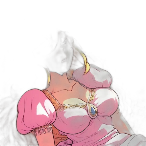 dress, crown, weapon, staff transparent PNG cut-out