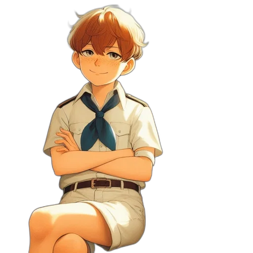 staff, creature, anime, pixel art transparent PNG cut-out