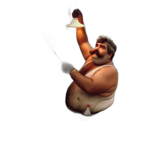 staff, bottle, food, sword transparent PNG cut-out
