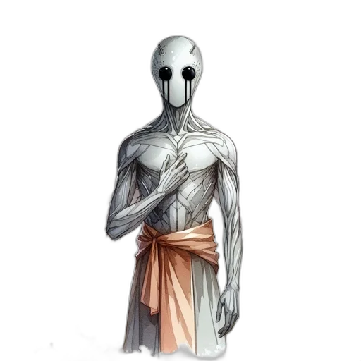 mask, robot, creature, staff transparent PNG cut-out