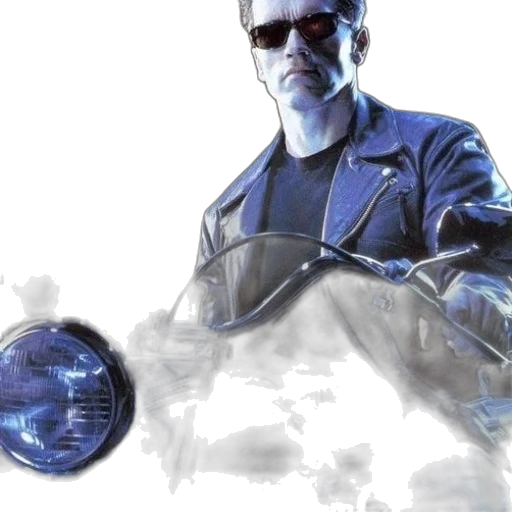 jacket, robot, concept art, cyberpunk transparent PNG cut-out