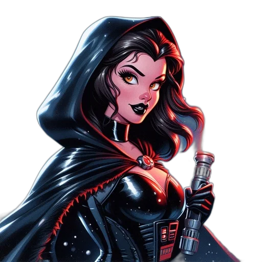 comic book art, concept art, cartoon, fantasy art transparent PNG cut-out