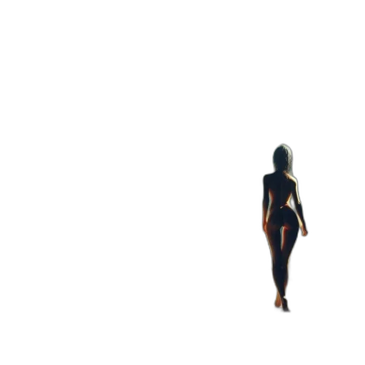 dress, creature, hair, robot transparent PNG cut-out
