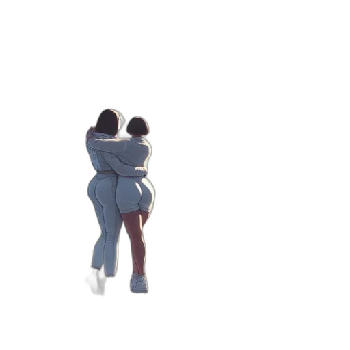 jacket, staff, 3d render, concept art transparent PNG cut-out