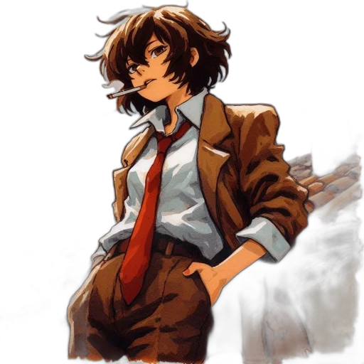 jacket, staff, concept art, pixel art transparent PNG cut-out