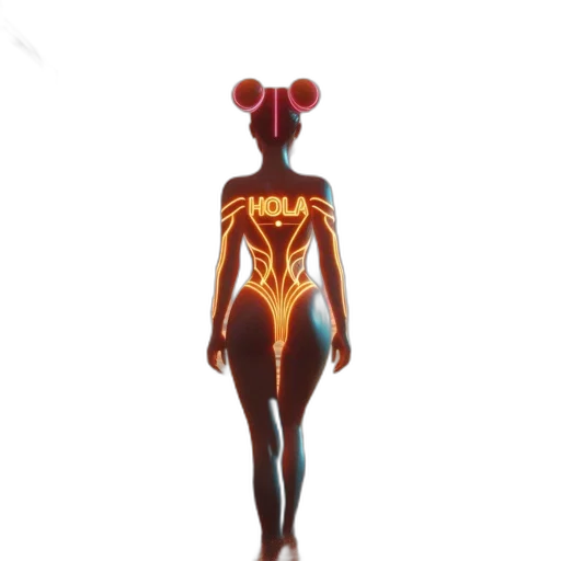 dress, creature, animal, robot transparent PNG cut-out