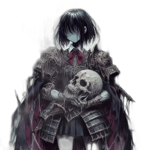 weapon, sword, mask, jacket transparent PNG cut-out