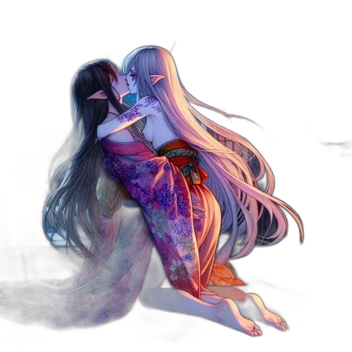 dress, creature, concept art, fantasy art transparent PNG cut-out
