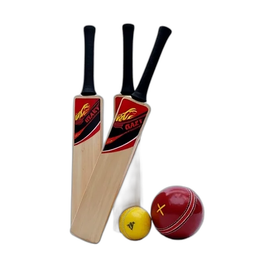 set, cricket, bats, balls transparent PNG cut-out