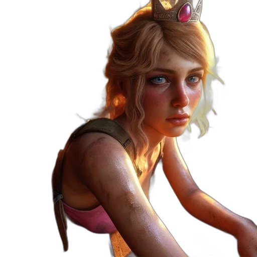 crown, face, concept art, fantasy art transparent PNG cut-out
