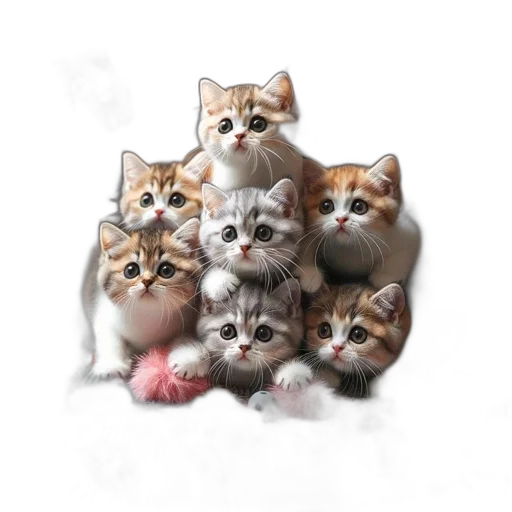 animal, photorealistic, oil painting, concept art transparent PNG cut-out
