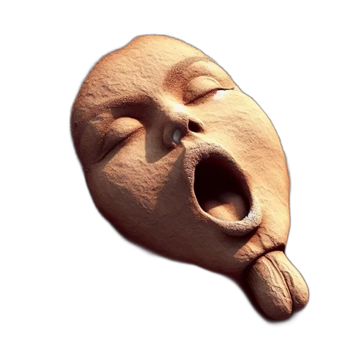 face, mask, creature, food transparent PNG cut-out