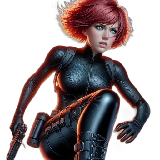 weapon, comic book art, concept art, cyberpunk transparent PNG cut-out