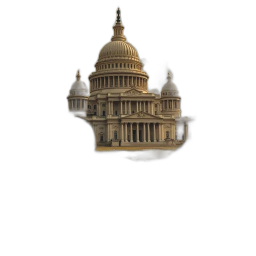 building, crown, hat, staff transparent PNG cut-out