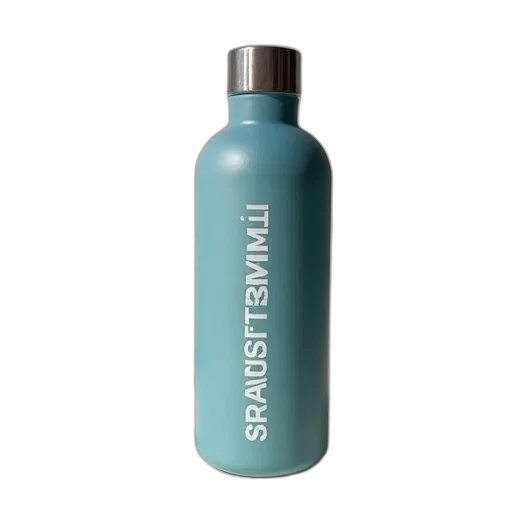 bottle, hair, 3d render, brainstorm transparent PNG cut-out