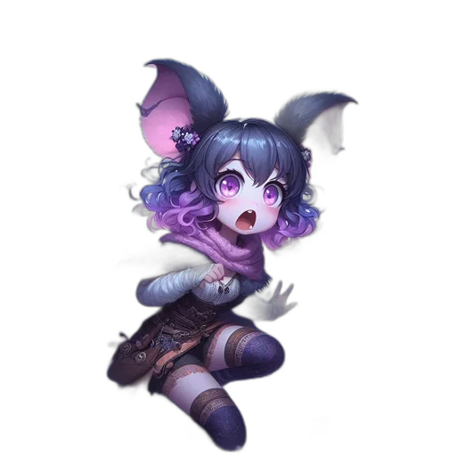 creature, dragon, staff, weapon transparent PNG cut-out