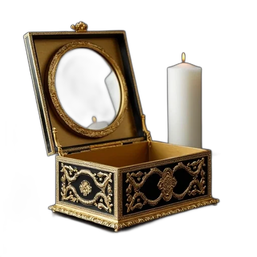 furniture, jewelry, crown, 3d render transparent PNG cut-out