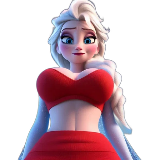 dress, 3d render, concept art, cartoon transparent PNG cut-out