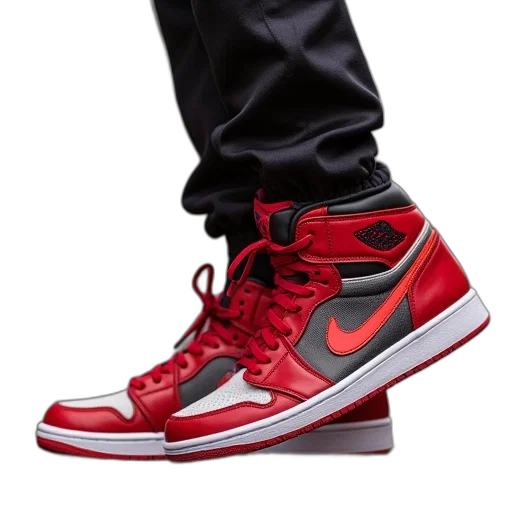 shoes, weapon, photorealistic, 3d render transparent PNG cut-out