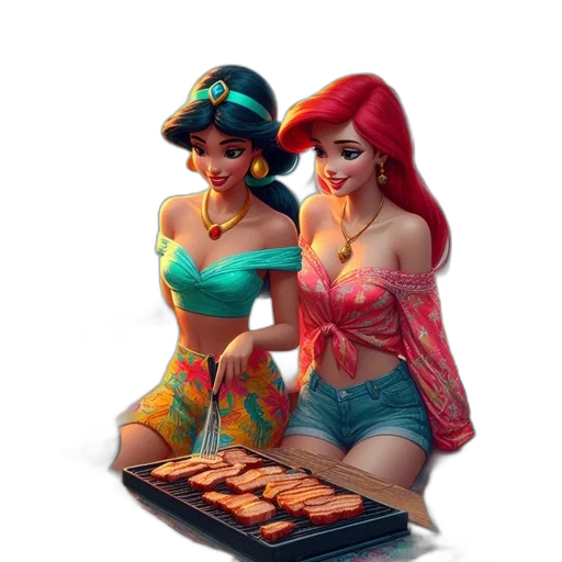 food, concept art, 3d render, fantasy art transparent PNG cut-out