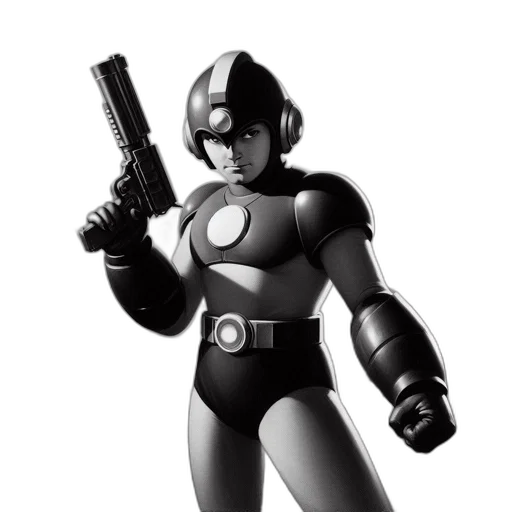 robot, weapon, concept art, comic book art transparent PNG cut-out