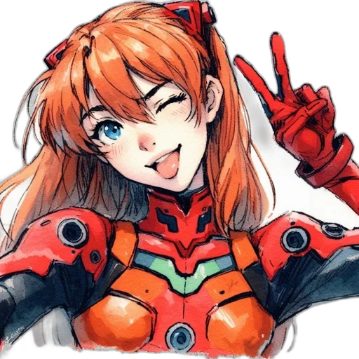 robot, weapon, face, jacket transparent PNG cut-out