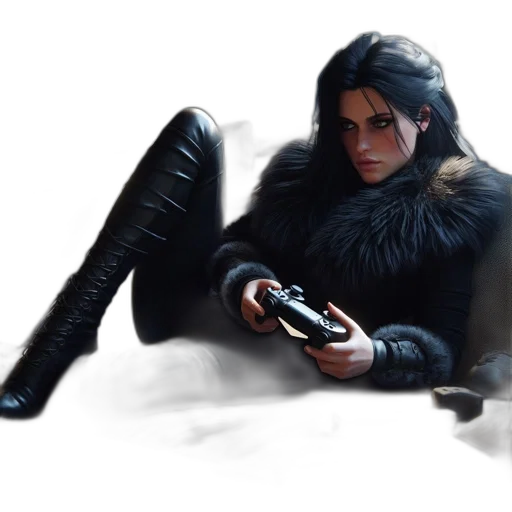 jacket, weapon, animal, concept art transparent PNG cut-out