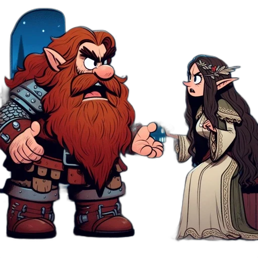 concept art, fantasy art, comic book art, pixel art transparent PNG cut-out