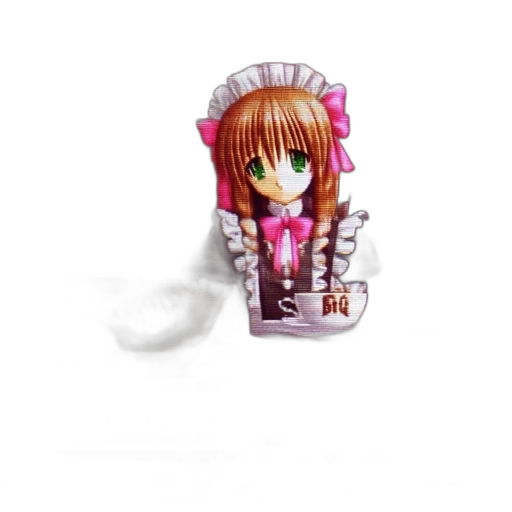 3d render, photorealistic, female, anime transparent PNG cut-out