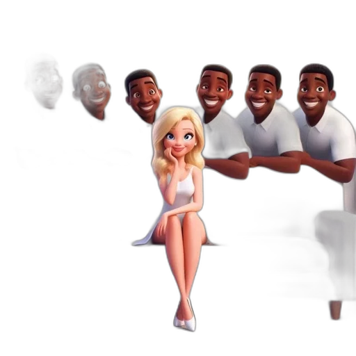 concept art, 3d render, cartoon, disney transparent PNG cut-out