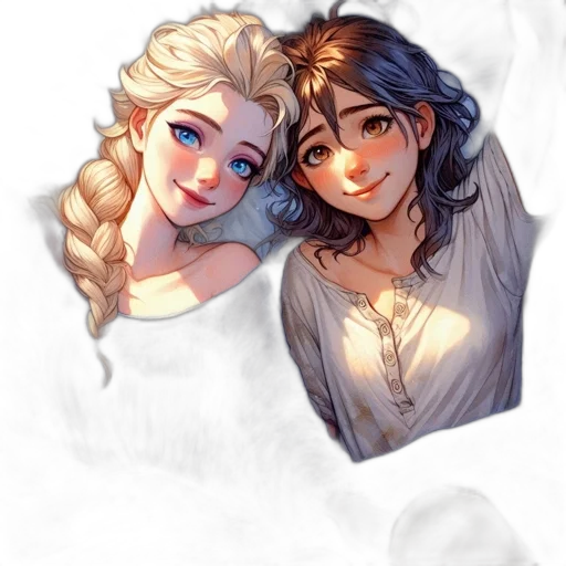 watercolor, fantasy art, pixel art, concept art transparent PNG cut-out