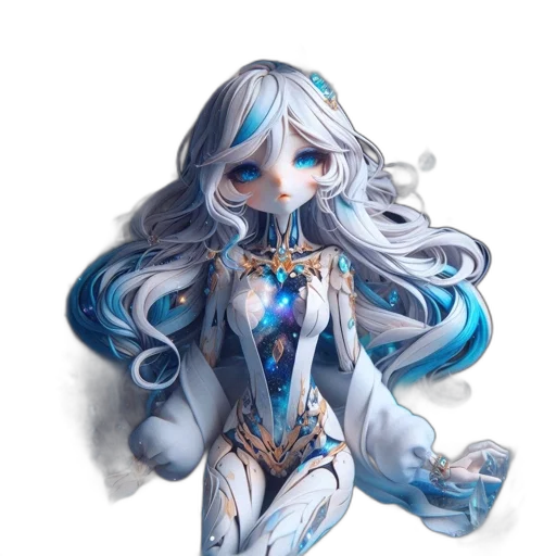 robot, jewelry, mask, dress transparent PNG cut-out