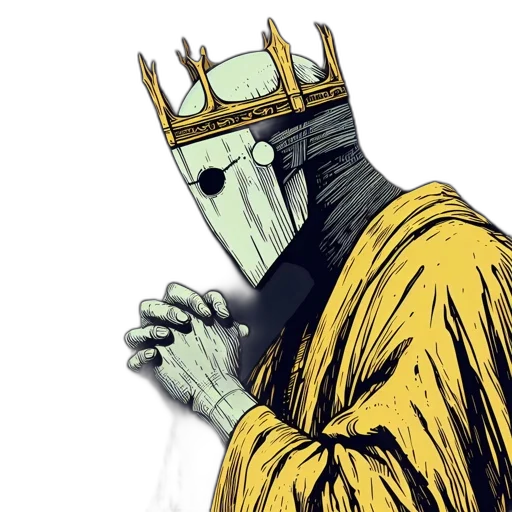 crown, mask, face, robot transparent PNG cut-out