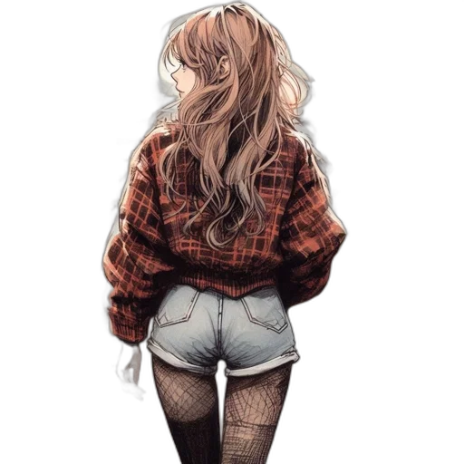 jacket, hair, dress, animal transparent PNG cut-out