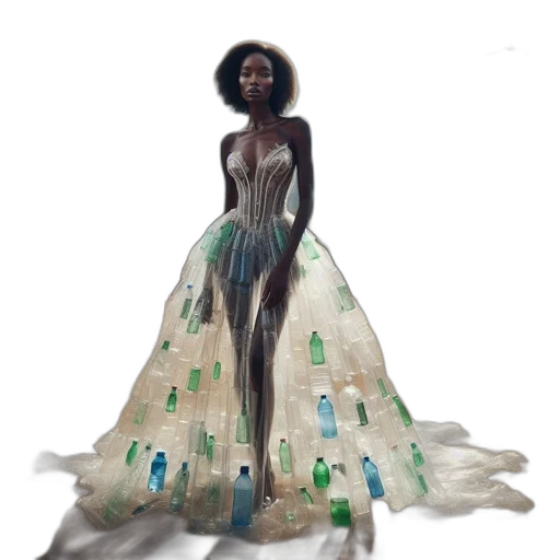 dress, concept art, fantasy art, watercolor transparent PNG cut-out