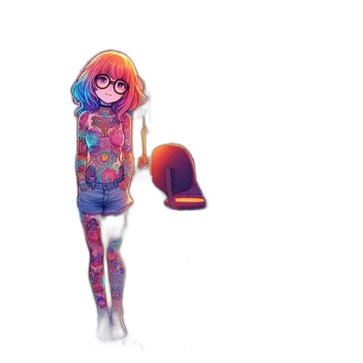 dress, robot, jacket, creature transparent PNG cut-out