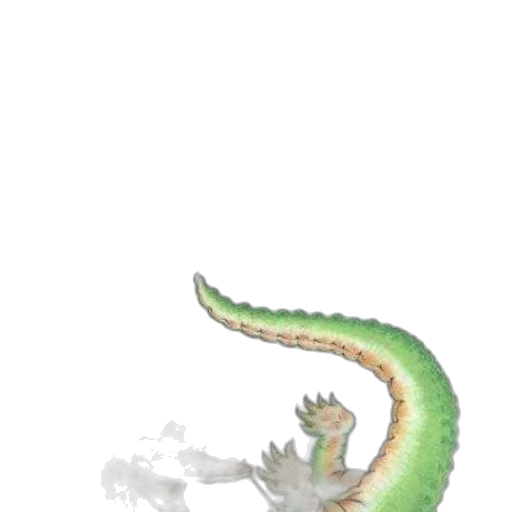 dragon, creature, animal, staff transparent PNG cut-out