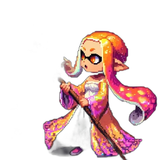 staff, dress, weapon, animal transparent PNG cut-out