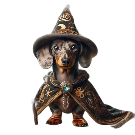 staff, hat, animal, creature transparent PNG cut-out