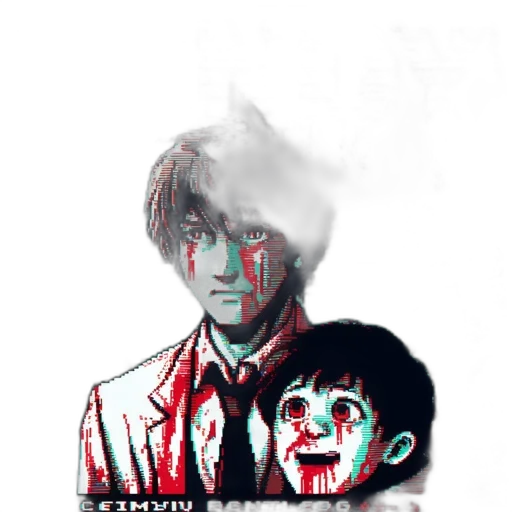 mask, face, creature, comic book art transparent PNG cut-out