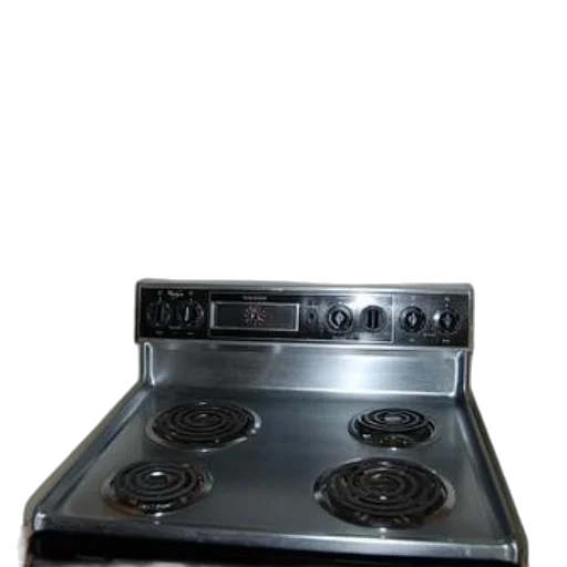 food, 3d render, black, microwave transparent PNG cut-out