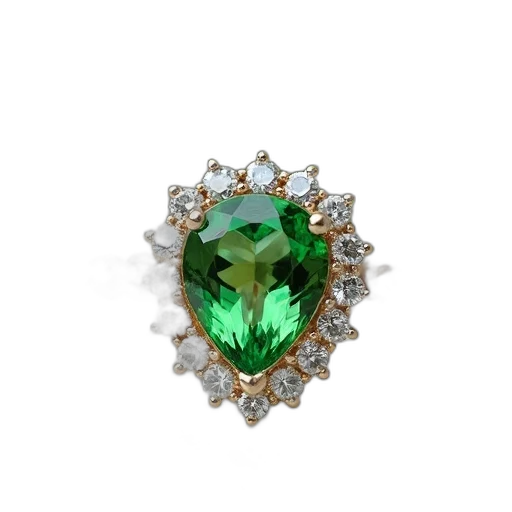 jewelry, crown, green, womens transparent PNG cut-out
