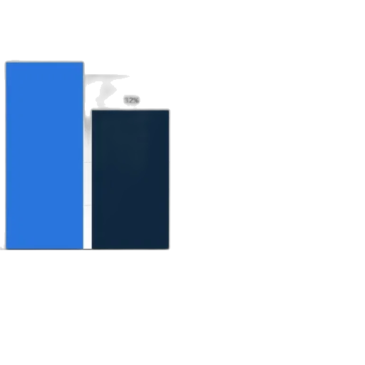 3d render, pixel art, blue, monochrome transparent PNG cut-out