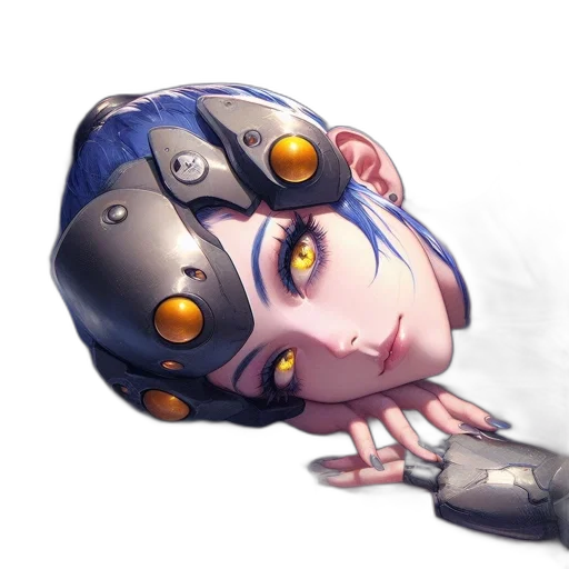 robot, mask, weapon, face transparent PNG cut-out