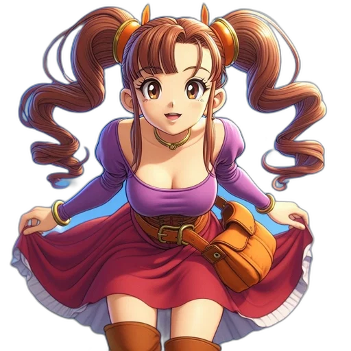 dress, staff, face, crown transparent PNG cut-out