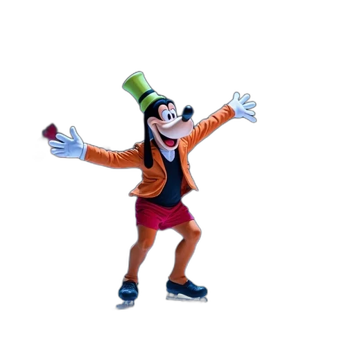 hat, staff, jacket, animal transparent PNG cut-out